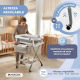 Vaschetta per neonati | Altezza regolabile | Pieghevole | Ruote con freno a 360º | Cuscino | Bubba Max | Mobiclinic - Foto 5