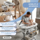 Vaschetta per neonati | Altezza regolabile | Pieghevole | Ruote con freno a 360º | Cuscino | Bubba Max | Mobiclinic - Foto 7
