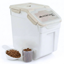 Contenitore per mangimi | 8 Kg - 20 L | Chiusura sicura | Con...