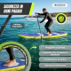 Tavola da paddle gonfiabile | 315x78x15cm | Max 150kg | Pagaia regolabile | Sicuro | Zaino e pompa | Cucitura | Mobiclinic - Foto 6