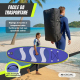 Tavola da paddle gonfiabile | 315x78x15cm | Max 150kg | Pagaia regolabile | Sicuro | Zaino e pompa | Cucitura | Mobiclinic - Foto 8