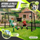 Porta da calcio | 240 x 160 x 85 cm | Rete con corda di tensione | Protezione imbottita | Acciaio | Benji | Mobiclinic - Foto 5