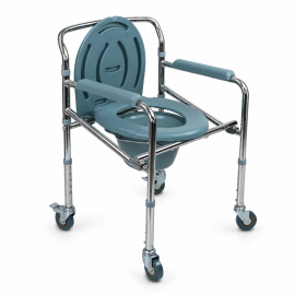 Sedia wc | Sedia a rotelle con wc | Coperchio | Sedile e...