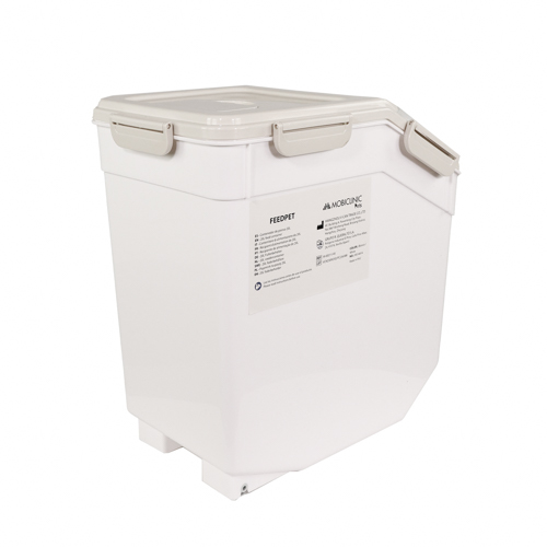 Contenitore Crocchette Per Cane E Gatto Mobiclinic - 20L, Chiusura Ermetica, Con Ruote E Misurino - Foto 7