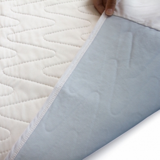 Alèse absorbante imperméable pour lit, Absorption maximum, Avec 5 couches