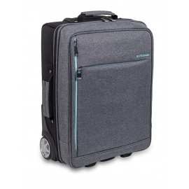 Urban HOVI'S gray-black home healthcare case | Home care trolley | Two-tone medical care case | Elite Bags
