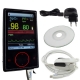 Digitale Saturatiemeter | Pulse Oximeter | Met TFT-scherm, lithiumbatterij, klein en handig | Zwart | Mobiclinic - Foto 2