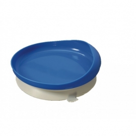 Sloped plate with suction base