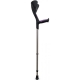 2 Advance Crutches Pack | Anatomic Rubber Handle | Purple - Foto 2