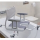 Swivel Bath Seat with Bachrest and Armrests | Model: Sorrento Aquatec - Foto 2