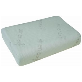 Viscoelastic Pillow, High Density Foam, Rectangular, 50 x 32 x 10 cm, Curve