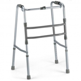 Invacare foldable walking frame without wheels