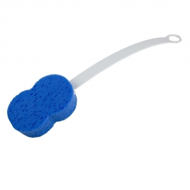 Bath Sponge, Sponge with Handle, Blue