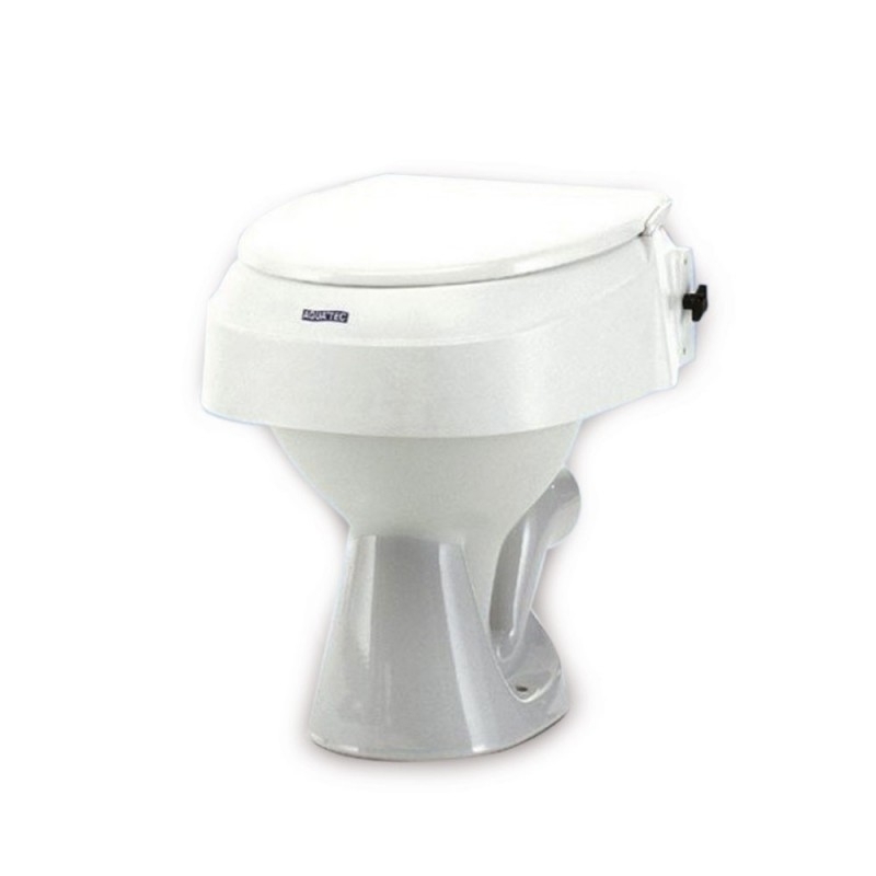 3position adjustable toilet seat riser with lid