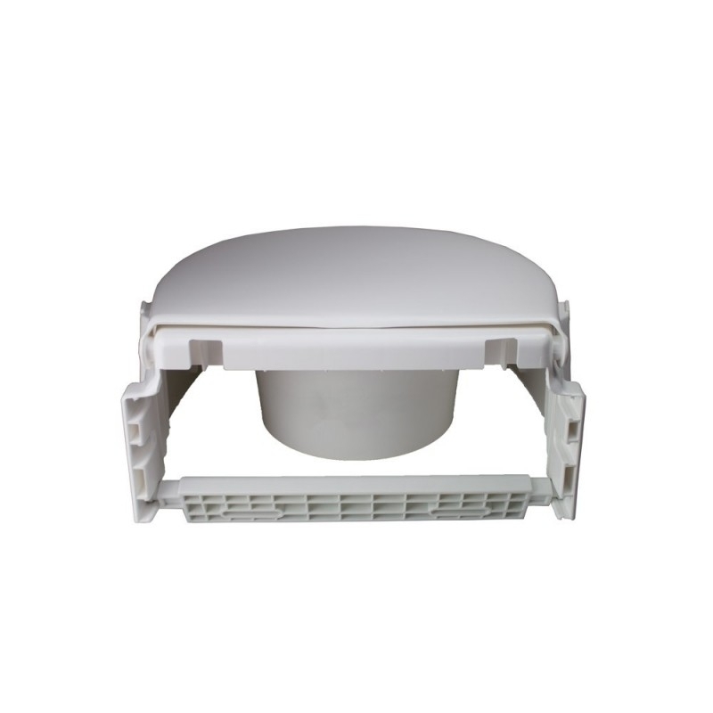 3position adjustable toilet seat riser with lid