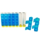 Weekly Pillbox 4 Daily Doses | Compartments | Dimensions: 21 x 12.5 x 2.5 cm - Foto 3