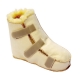 Lambskin premium bootie | With natural wool |small size right foot - Foto 1