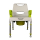 Douchecommode stoel | Verstelbaar | Met rugleuning | AQ-TICA Confort - Foto 1