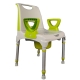 Douchecommode stoel | Verstelbaar | Met rugleuning | AQ-TICA Confort - Foto 2
