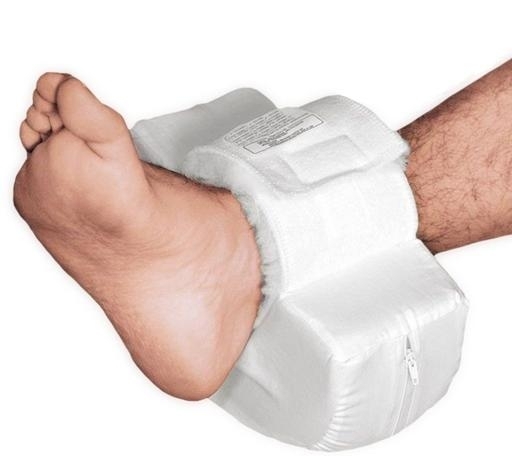 Anti-decubitus hielkussentje, met gebogen vorm, enkel in één maat (Ortotex)