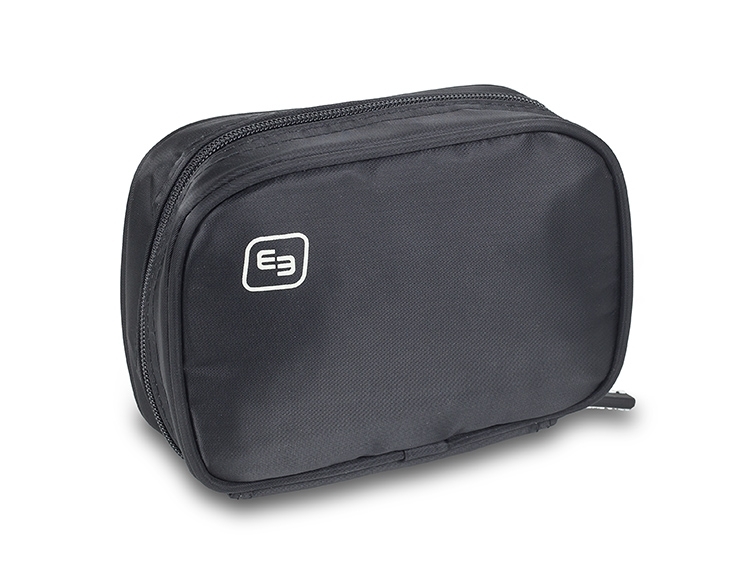 Ampullenhouder, keperstof, zwart, phial's, elite bags