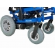 Elektrische rolstoel | Demonteerbaar | Verstelbare rugleuning | 2 accu's van 36 Ah elk | Blauw | Emblema | Libercar - Foto 2
