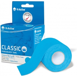 1 x roll of k-active kinesiological tape bandage (5 cm x 5 m)