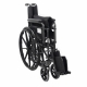 Opvouwbare rolstoel | Grote afneembare wielen | Voetsteunen en armleuningen | S220 Sevilla | Premium Mobiclinic - Foto 22