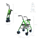 Rollator | Opvouwbaar | Aluminium | Groen | Paterna | Clinicalfy - Foto 4