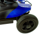 Scootmobiel | Auton. 15 km | 4 wielen | Compact | 12V | Blauw | Model Virgo | Mobiclinic - Foto 4
