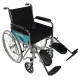 Opvouwbare rolstoel | Afneembare Armleuningen en voetsteunen | Orthopedisch | Partenón | Mobiclinic - Foto 3