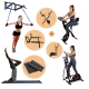 Mini-gympakket voor thuis | Yogamat | Optrekstang voor aan de muur | Hometrainer | Crosstrainer | Mobiclinic - Foto 1