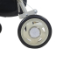 Boodschappentrolley rollator | 4 wielen | Opvouwbaar | Met tas | Met remsysteem | Zwart | Coliseo | Mobiclinic - Foto 12