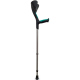 2 Advance Crutches Pack | Anatomic Rubber Handle | Green - Foto 2