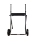 Opvouwbare rollator met twee wielen | Verstelbare zitting 75-95 cm - Foto 2