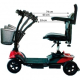 Scootmobiel 10 km | 4 wielen | Compact en afneembaar | 12V | Rood | Model Virgo | Mobiclinic - Foto 6