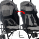 Opvouwbare kinderwagen voor baby's | Verstelbare rugleuning | Verwijderbare wielen | Max. 15 kg | XL mand |Elefant | Mobiclinic - Foto 9
