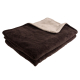 Elektrische deken met afstandsbediening | 160x120 cm | Bruin | Regelbare temperatuur | Mobiclinic - Foto 2