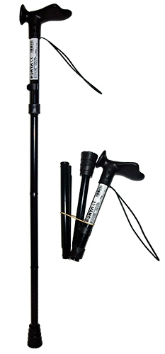 Wandelstok, aluminium, verstelbaar, inklapbaar, anatomisch, bapr, forta