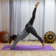 Yoga mat | Anti-slip | 181x61x0.6cm | Flexibel | TPE | Wasbaar | Eco-vriendelijk | Paars | EY-01| Mobiclinic - Foto 10