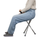 Wandelstok met klapzitting | Driepootkruk | Aluminium | Tot 90 kg | Gloria | Mobiclinic - Foto 10