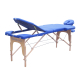 Massagetafel inklapbaar | Opvouwbaar | Hout | Draagbaar| CM-01 PLUS | 186x60 cm | Blauw | Mobiclinic - Foto 3