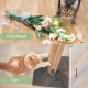 Krabpaal voor katten | Medium | Krabpaal voor katten | 3 hoogtes | 40x40x112 cm | Lichtgrijs | Silvestre | Mobiclinic - Foto 13