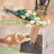 Krabpaal voor katten | Medium | Krabpaal voor katten | 3 hoogtes | 40x40x112 cm | Lichtgrijs | Silvestre | Mobiclinic - Foto 12