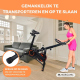 Hometrainer | Vliegwiel 10 kg | Verstelbaar | Met wielen | LCD-display | Max. 120 kg | Makalu | Mobiclinic - Foto 6