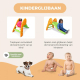 Kinderglijbaan | Stevig | Opvouwbaar | Ronde randen | Antislip treden | Max.35 kg | Groen | Dino XL | Mobiclinic - Foto 5