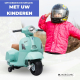 Elektrische motorfiets voor kinderen | Vespa Piaggio | Anti-rollover | Motor 30W| 2,5km/u | Muzikale werking | Rome | Mobiclinic - Foto 6