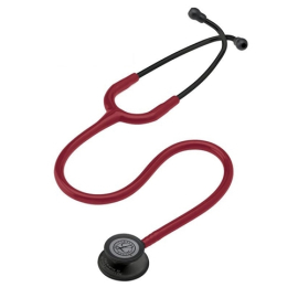 Stethoscoop | Bordeaux Rood | Zwarte afwerking | Classic III | Littmann