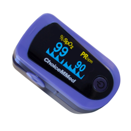 Vinger Puls Oximeter | SpO2 | Plethysmografische golfvorm | OLED scherm | Mobiclinic