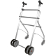 Rollator voor volwassenen | Aluminium | 4 wielen | Opvouwbaar | Zwart | Rollatino | Forta - Foto 1